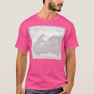 Smoky Mountains National Park Topografie M T-shirt