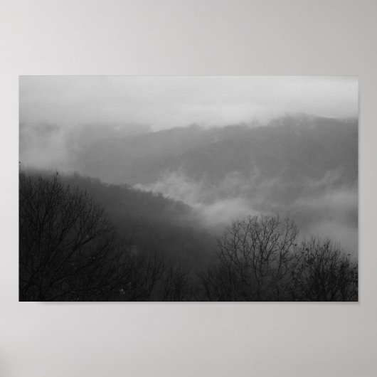 Smoky Mountains, North Carolina Poster (Voorkant)