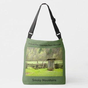  Smoky Mountains Outhouse Crossbody Tas