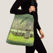  Smoky Mountains Outhouse Crossbody Tas (Dichtbij)