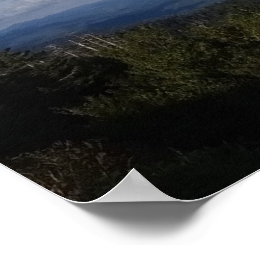 Smoky Mountains - Panoramisch Poster (Hoek)