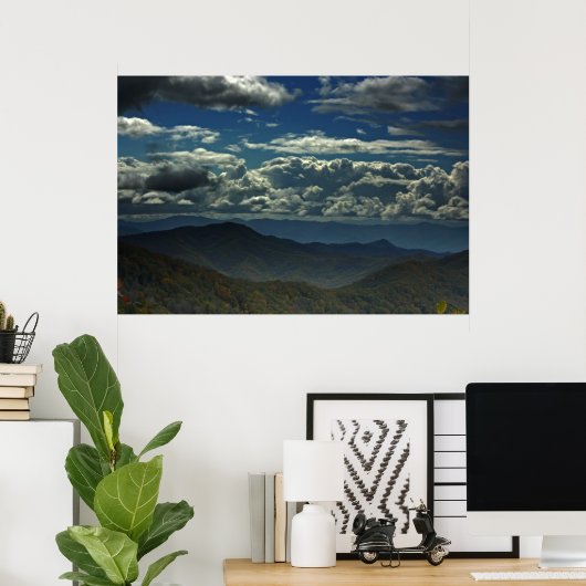 Smoky Mountains Print (Thuiskantoor)
