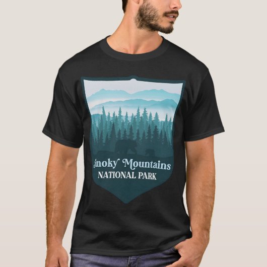 Smoky Mountains � Spirit of the Mountains T-shirt (Voorkant)