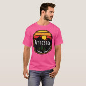 Smoky Mountains Tennessee actief T-shirt (Voorkant volledig)