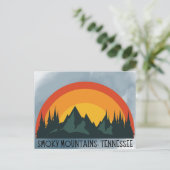 Smoky Mountains Tennessee Briefkaart (Staand voorkant)