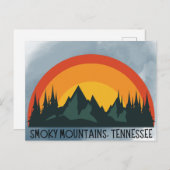 Smoky Mountains Tennessee Briefkaart (Voorkant / Achterkant)