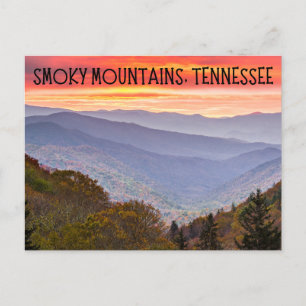 Smoky Mountains Tennessee Briefkaart Souvenir