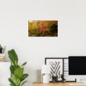 Smoky Mountains Tennessee in de Herfst Poster (Thuiskantoor)