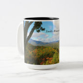 Smoky Mountains Tweekleurige Koffiemok (Voorkant links)