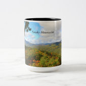 Smoky Mountains Tweekleurige Koffiemok (Center)