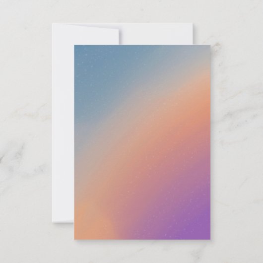 Smoky Mountains winterhuwelijk Save The Date (Achterkant)