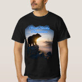 Smoky Mountains Zwart Beer T-shirt (Voorkant)