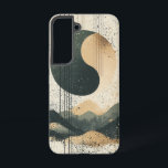 Smoky Spiral Phone Case Samsung Galaxy Hoesje<br><div class="desc">Elegante rokerige vormen spiraalsgewijs omhoog in een stijlvol minimalistisch ontwerp,  waardoor een verfijnde visuele ervaring wordt gecreëerd.</div>