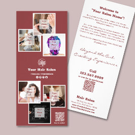 Smoky Topaz Hair Salon #ShopLocal Reclamekaart