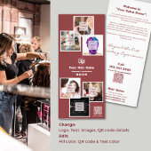 Smoky Topaz Hair Salon #ShopLocal Reclamekaart