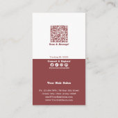 Smoky Topaz & White Hair Salon Geniet van 10% kort Kortingskaartje (Achterkant)