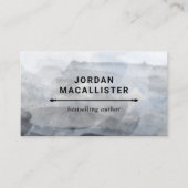 Smoky Waterverf Author Visitekaartje (Voorkant)