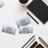 Smoky Waterverf Author Visitekaartje