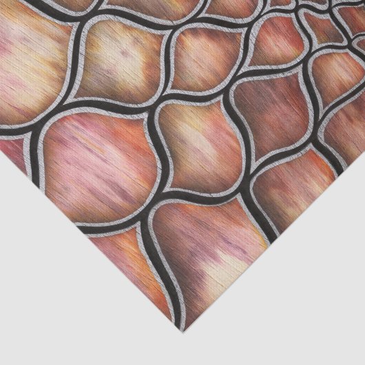 Smolder Dragon Tissuepapier (Detail)