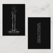 SMOLDER NOIR Dragon Smoke Black Calling Card Contactkaartje (Voorkant / Achterkant)
