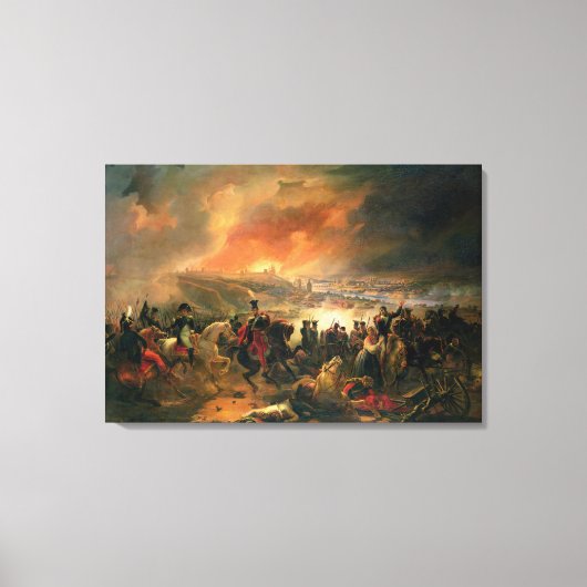 Smolensk, 17 augustus 1812, 1839 canvas afdruk (Voorkant)
