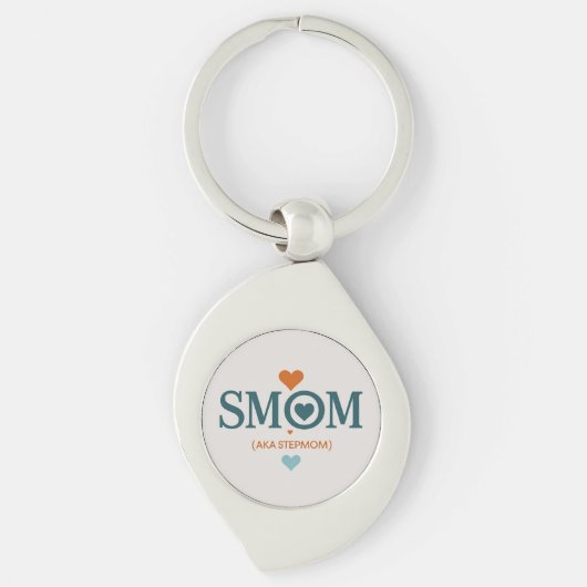 Smom (alias Stepmom) metal sleutelhanger (Voorkant)