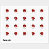 Smooches-Collectie Ronde Sticker (Vel)