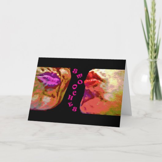 SMOOCHES-kaart Kaart (Voorkant)