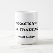 Smooligan in opleiding koffiemok (Center)