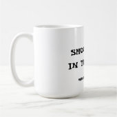 Smooligan in opleiding koffiemok (Links)