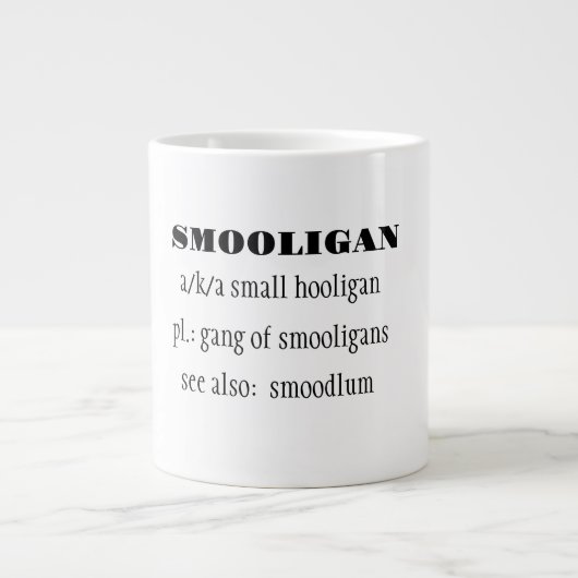 Smooligan-mok Grote Koffiekop (Voorkant)