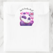 SMOoOoches bud! Ronde Sticker (Tas)