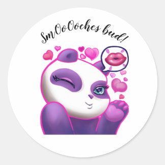SMOoOoches bud! Ronde Sticker