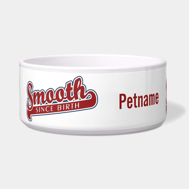 SMOOOOTH aangepaste dierenbowlen Voerbakje (Links)