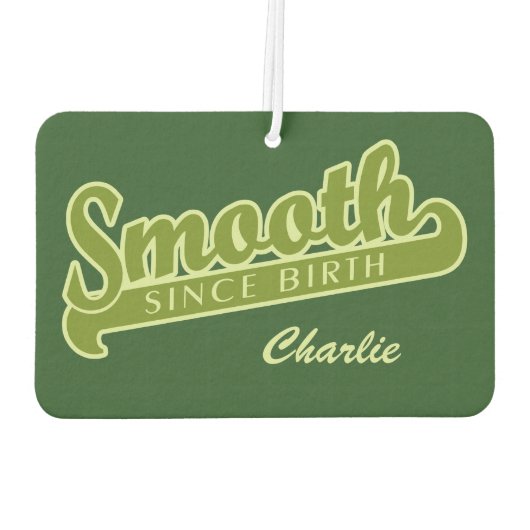 SMOOOTH aangepaste luchtverfrisser voor auto's (Achterkant)