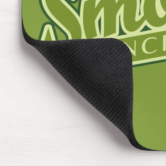 SMOOOTH aangepaste mousepad Muismat (Hoek)