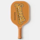 SMOOOTH, aangepaste naam Pickleball Paddle (Achterkant)
