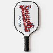 SMOOOTH, aangepaste naam Pickleball Paddle (Voorkant)