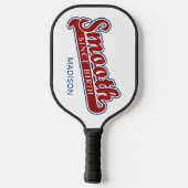SMOOOTH, aangepaste naam Pickleball Paddle (Achterkant)