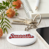 SMOOOTH aangepaste sleutelketen Sleutelhanger (Zijkant)
