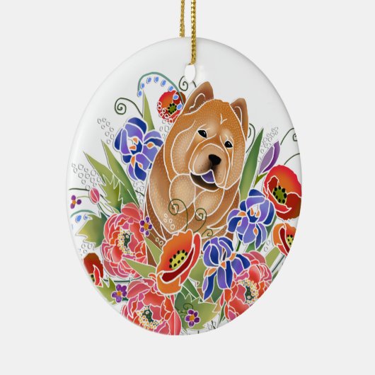 SMOOOTH GARDEN PATH Chow ornament (Rechts)