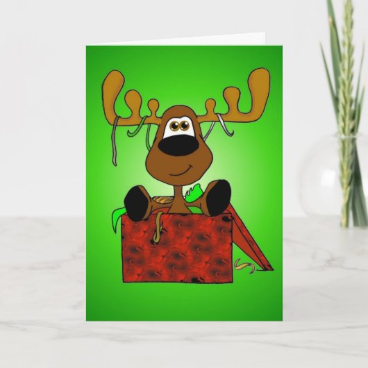 Smooshy Cadeau Feestdagen Kaart (Voorkant)