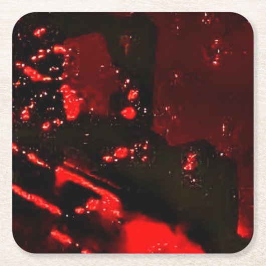 Smooth abstract paper coaster.Happiness abstract Kartonnen Onderzetters (Voorkant)