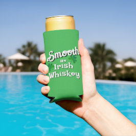Smooth as Irish Whiskey Saint Patrick's Day Seltzer Blikjeskoeler