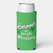 Smooth as Irish Whiskey Saint Patrick's Day Seltzer Blikjeskoeler (Seltzer Voorkant)