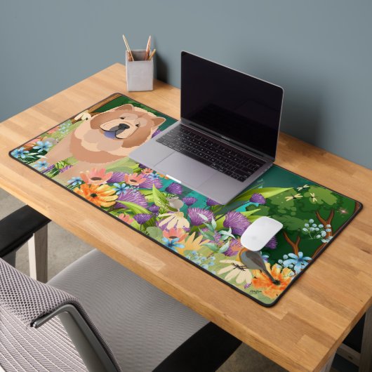 SMOOTH CHOW CHOW Desk Mat (Kantoor 2)