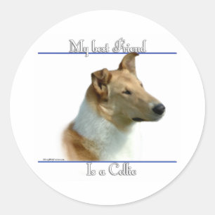 Smooth Collie Beste Vriend 2 - Sticker