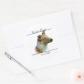 Smooth Collie Beste Vriend 2 - Sticker (Envelop)