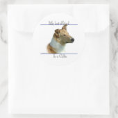 Smooth Collie Beste Vriend 2 - Sticker (Tas)