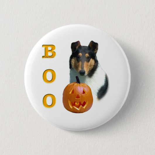 Smooth Collie Boo - Button (Voorkant)